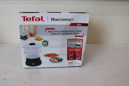 Attēls no SALE OUT. TEFAL VC139810 Food Steamer, Power 800W, Black | TEFAL Food Steamer | VC139810 | Black | 800 W | Capacity 6 L | DAMAGED PACKAGING, SCRATCHES | Number of baskets 2