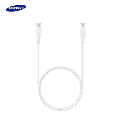 Picture of Samsung Samsung EP-DA705BWE Universāls Type-C uz Type-C Uzlādes & Datu Kabelis Balts 1m (OEM)