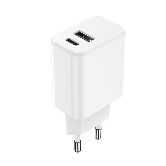 Picture of Setty USB / USB-C Travel Charger 20W