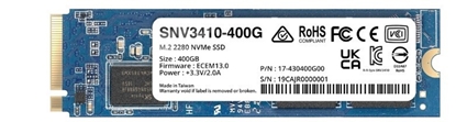 Attēls no Synology SNV3410 400 GB M.2 PCI Express 3.0 NVMe