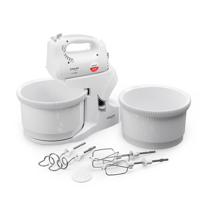 Attēls no SMAPP Hand Mixer with 2 bowls 451.66 White