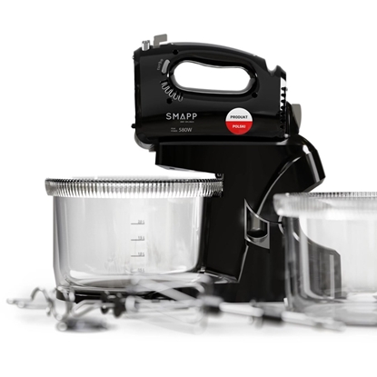 Attēls no SMAPP Hand Mixer with 2 bowls Black