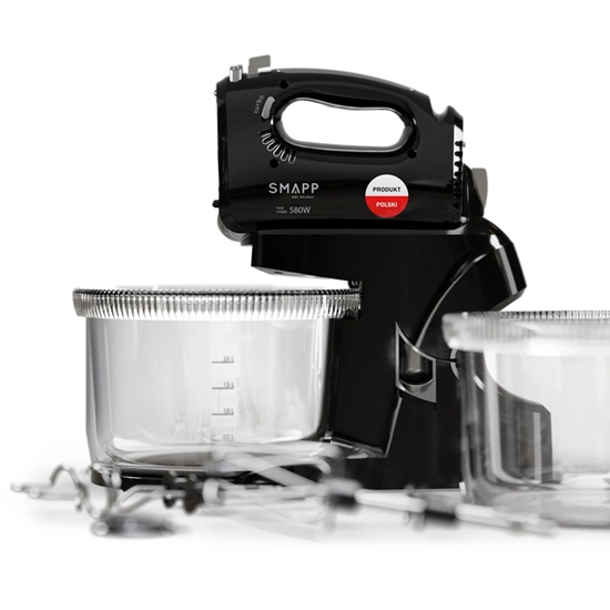 Picture of SMAPP Hand Mixer with 2 bowls Black