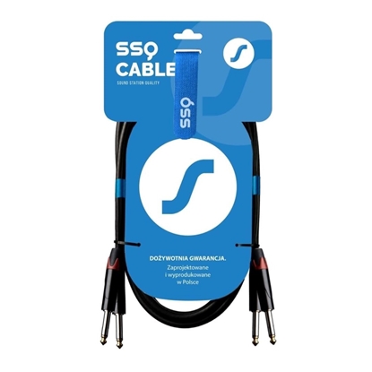 Attēls no SSQ JMJM3 - Cable 2x Jack mono 6,3 mm - 2x Jack mono 6,3 mm, 3 m