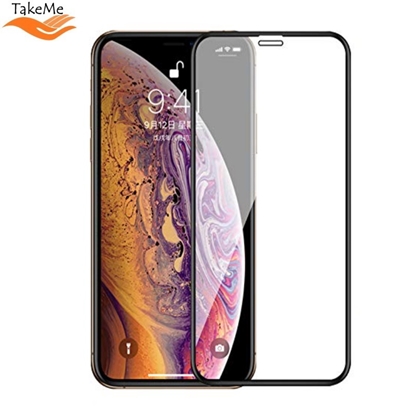 Picture of TakeMe HARD Ceramic Pilnas virsmas Aizsargstikls priekš Apple iPhone 11 / iPhone XR Melns