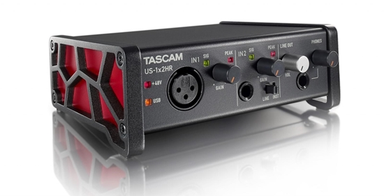 Изображение Tascam US-1X2HR recording audio interface