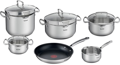 Attēls no Tefal Duetto+ Cookware set with 10 elements (G732SA55)