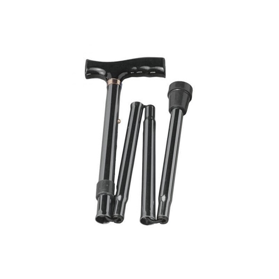 Изображение Telescopic height-adjustable folding cane RF-520 - Black