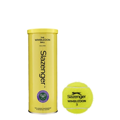 Изображение Teniso kamuol. SLAZENGER WIMBLEDON 3-tin