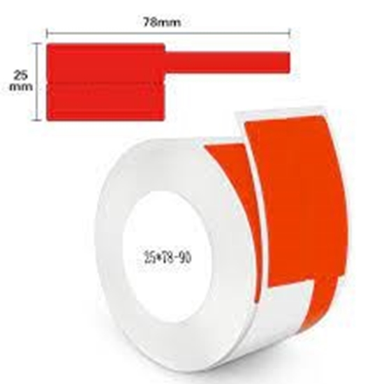 Изображение Thermal labels Niimbot R25*78-90 Red