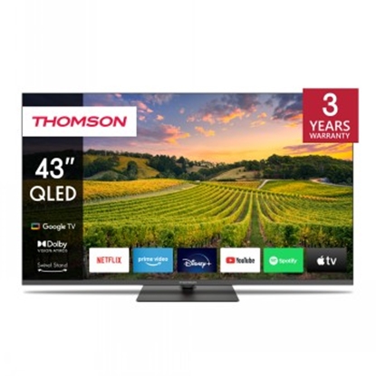 Attēls no THOMSON 43" QLED UHD GOOGLE SMART TV