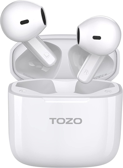 Изображение Belaidės ausinės Tozo Anybuds Fits Earbuds Bluetooth White