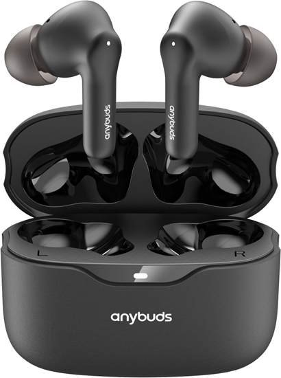 Изображение Belaidės Ausinės Tozo Anybuds Pro TWS Bluetooth Earbuds Black