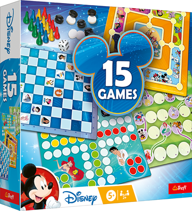 Изображение Trefl TREFL DISNEY Set of 15in1 games