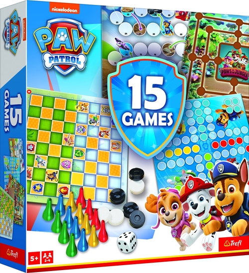 Picture of Trefl TREFL PAW PATROL Set of 15in1 games