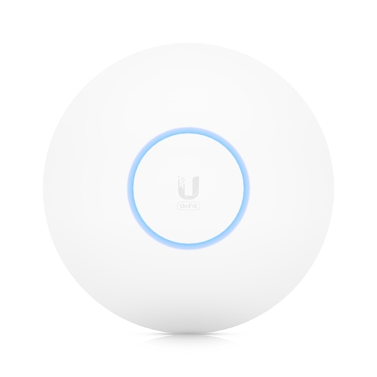 Picture of Ubiquiti U6-PRO wireless access point 4800 Mbit/s White Power over Ethernet (PoE)