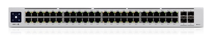 Picture of Ubiquiti UniFi Pro 48-Port PoE Managed L2/L3 Gigabit Ethernet (10/100/1000) Power over Ethernet (PoE) 1U Silver