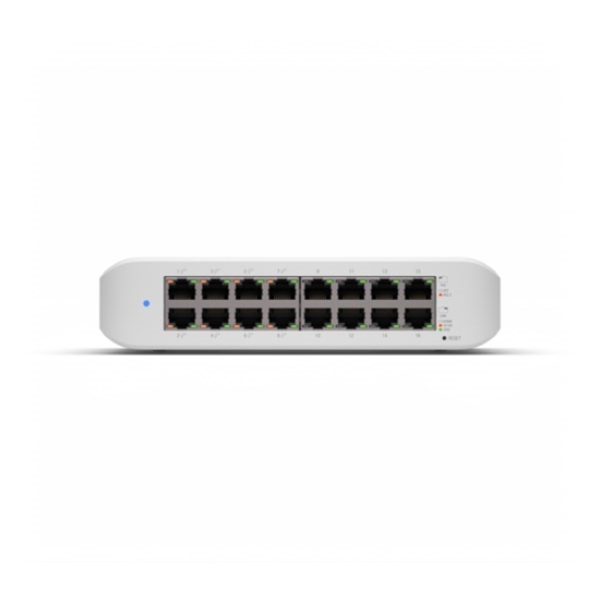 Picture of Ubiquiti UniFi Switch Lite 16 PoE L2 Gigabit Ethernet (10/100/1000) Power over Ethernet (PoE) White