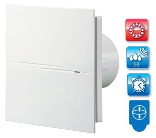 Picture of VENTS Silent bathroom fan, 100TH humidity sensor | Vents