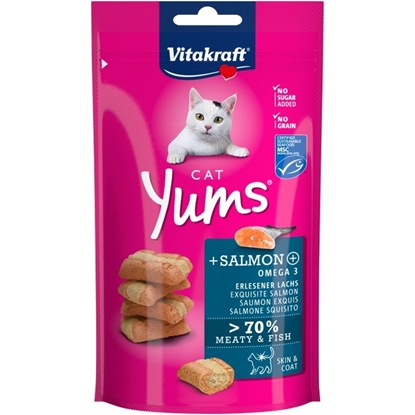 Изображение VITAKRAFT Cat Yums Salmon - cat treats - 40 g