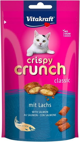 Изображение VITAKRAFT Crispy Crunch Salmon - cat treats - 60g