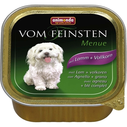 Picture of Vom feinsten menue 150g konservai šunims su ėriena ir grūdais