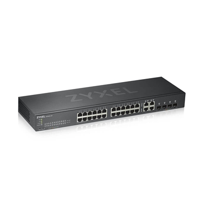 Attēls no Zyxel GS1920-24V2 Managed Gigabit Ethernet (10/100/1000) Black