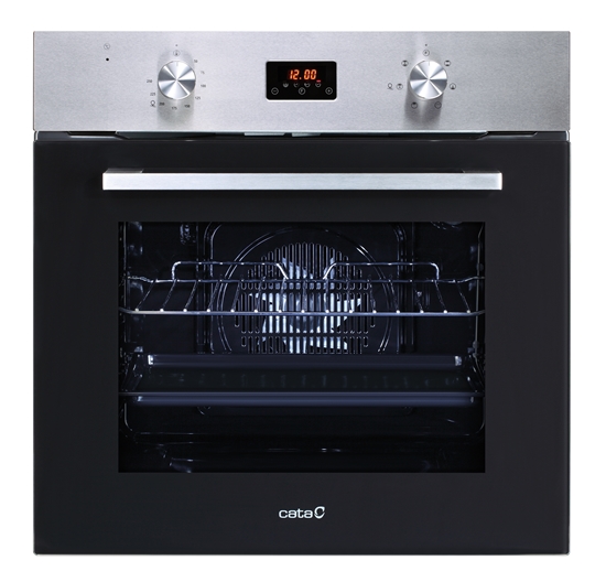 Picture of CATA Bundle of Oven and Built-In Gas Hob | MD 6106 X/GI 6004 X | 60 L | Multifunctional | AquaSmart | Touch control | Height 59.5 cm | Width 59.5 cm | Stainless steel