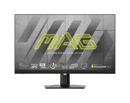 Picture of LCD Monitor|MSI|MAG 323UPF|32"|Gaming/4K|Panel IPS|3840x2160|16:9|160Hz|Matte|1 ms|Swivel|Height adjustable|Tilt|Colour Black|MAG323UPF