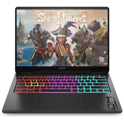 Attēls no OMEN by HP Transcend Laptop 14-fb0001ny - Ultra 7-155H, 16GB, 1TB SSD, 14" 2.8K 400-nit 120Hz OLED HDR 500, GeForce RTX 4060 8GB, 1080p IR cam, US RGB backlit keyboard, 71Wh, Shadow Black, Win 11 Home, 1 years