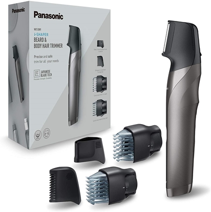 Attēls no Panasonic | Hair trimmer | ER-GY60-H503 | Cordless | Wet & Dry | Number of length steps 20 | Step precise 0.5 mm | Black/Silver