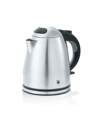 Attēls no WMF Stelio 0413010012 electric kettle 1.2 L 2400 W Black, Stainless steel