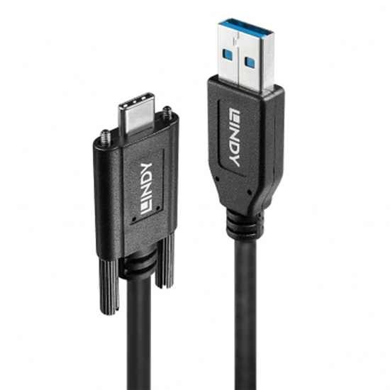 Picture of Dual Screw USB 3.1 C/A Cable 1m