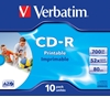 Picture of 1x10 Verbatim Data Life Plus JC CD-R 80 / 700MB, 52x, printable