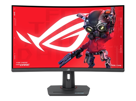 Picture of LCD Monitor|ASUS|ROG Strix XG32WCMS|31.5"|Gaming/Curved|Panel VA|2560x1440|16:9|280Hz|1 ms|Swivel|Pivot|Height adjustable|Tilt|90LM09X0-B01970