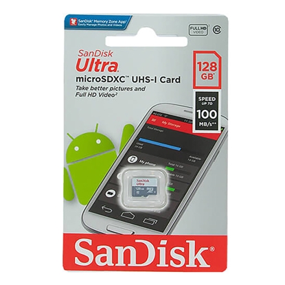 Attēls no Atmiņas karte SanDisk Micro SDXC 128GB