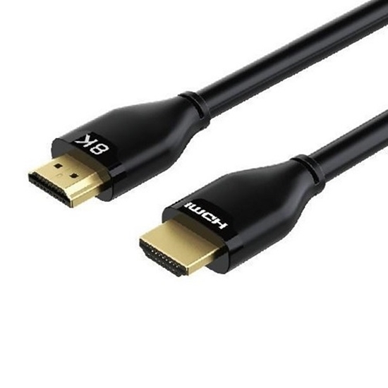 Изображение Cable HDMI - HDMI, 8K, Ultra HD, 1m, 2.1ver