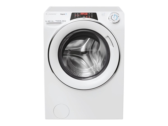 Picture of Candy | Washing Machine | RO 6106DWMC7/1-S | Energy efficiency class A | Front loading | Washing capacity 10 kg | 1600 RPM | Depth 58 cm | Width 60 cm | Display | TFT | Steam function | Wi-Fi