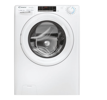 Attēls no Candy Washing Machine | CO4474TWM6/1-S | Energy efficiency class A | Front loading | Washing capacity 7 kg | 1400 RPM | Depth 45 cm | Width 60 cm | Display | Digital | White