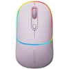 Picture of Mysz Canyon CANYON MW-22, 2 in 1 Wireless optical mouse with 4 buttons,Silent switch for right/left keys,DPI 800/1200/1600, 2 mode(BT/ 2.4GHz), 650mAh Li-poly battery,RGB backlight,Pearl rose, cable length 0.8m, 110*62*34.2mm, 0.085kg