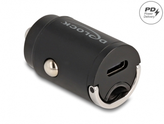 Picture of Delock Mini Car Charger USB Type-C™ PD 3.0 with 30 W