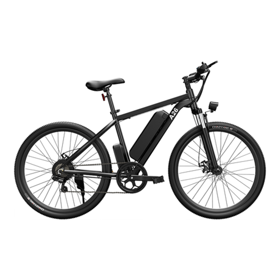 Picture of Electric bicycle ADO A26+, Black (DEMO)