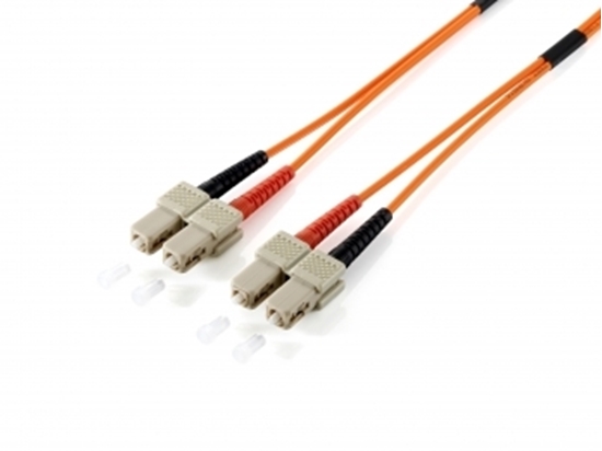 Изображение Equip LWL Patchkabel SC->SC 20.00m Singlemode Duplex OS2  ge Polybeutel