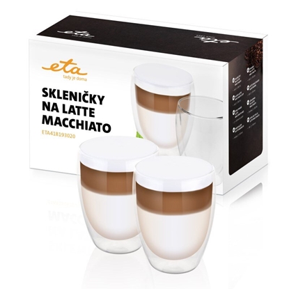 Изображение ETA | Latte Macchiato Glasses | ETA418193020 | For coffee | 2 pc(s) | Dishwasher proof