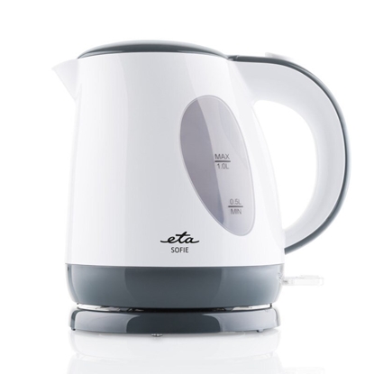 Attēls no ETA Kettle | ETA560490000 SOFIE | Electric | 2200 W | 1 L | Plastic | 360° rotational base | White