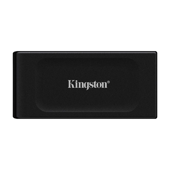 Изображение External SSD|KINGSTON|XS1000|1TB|USB 3.2|Write speed 1000 MBytes/sec|Read speed 1050 MBytes/sec|SXS1000R/1000G