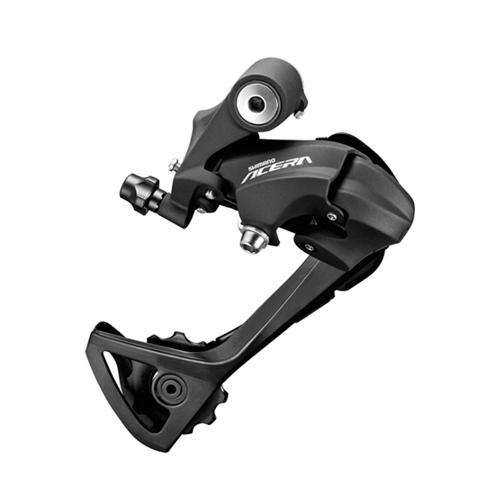 Picture of Galinis pavarų perjungiklis Shimano Acera T3000 SGL 9 pavarų, juodas