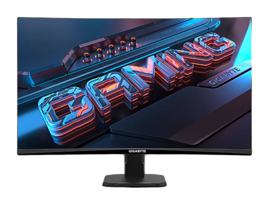 Изображение Gigabyte | Gaming Monitor | GS27FC EK1 | 27 " | VA | FHD | 16:9 | 180 Hz | 1 ms | 1920 x 1080 | 250 cd/m² | HDMI ports quantity 2 | Black