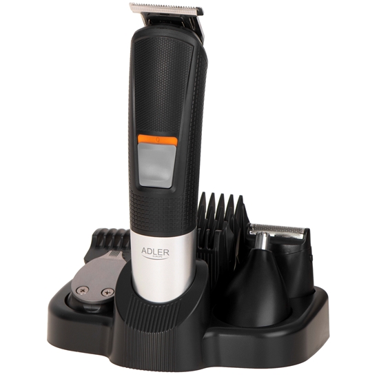 Изображение Adler Grooming set 5 in 1 | AD 2943 | Cordless | Number of length steps 4 | Black