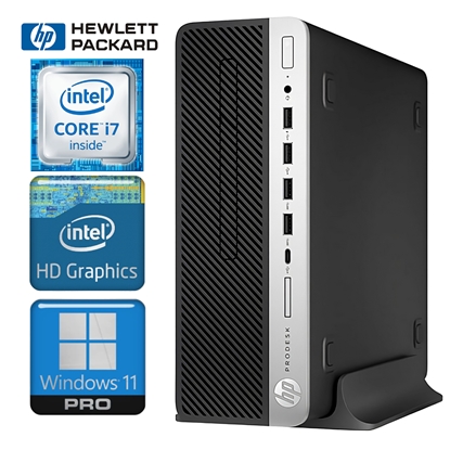 Attēls no HP 600 G5 SFF i7-9700 16GB 256SSD M.2 NVME+2TB WIN11Pro